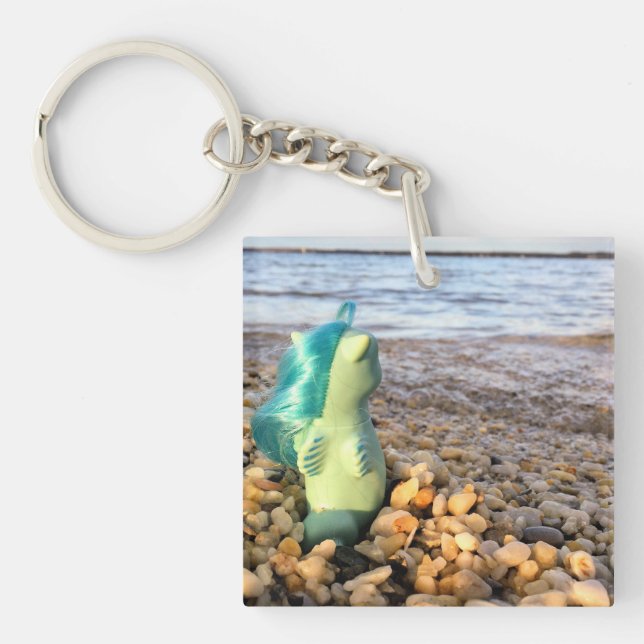 Porte-clefs Beachcomber Baby Sea Pony at the Beach (Devant)