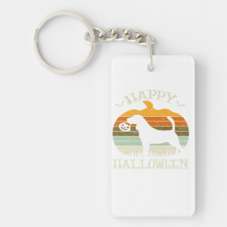 Porte-clefs Beagle Citrouille chien Halloween Costume Amoureux