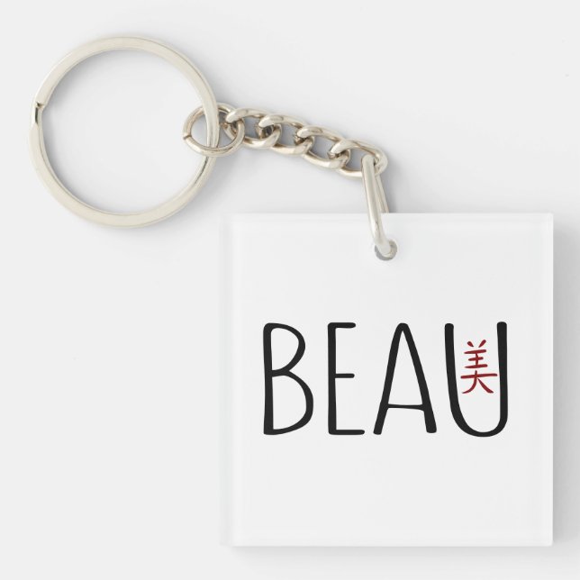 Porte-clefs Beau (Devant)