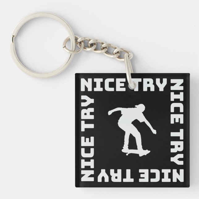 Porte-clefs Beau essai (Devant)