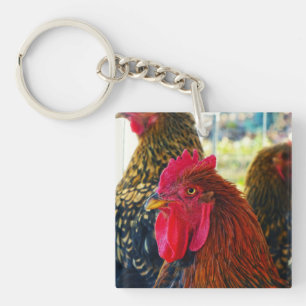 Porte-clefs Beau Rooster