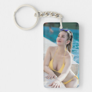 Porte-clefs Beau sexy Hot Modèle Porte - clé photo