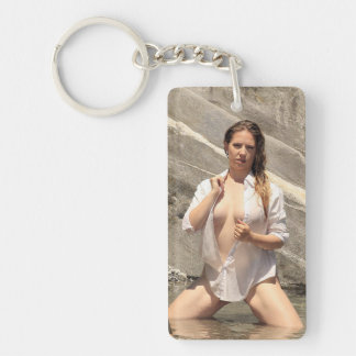 Porte-clefs Beau sexy Hot Modèle Porte - clé photo