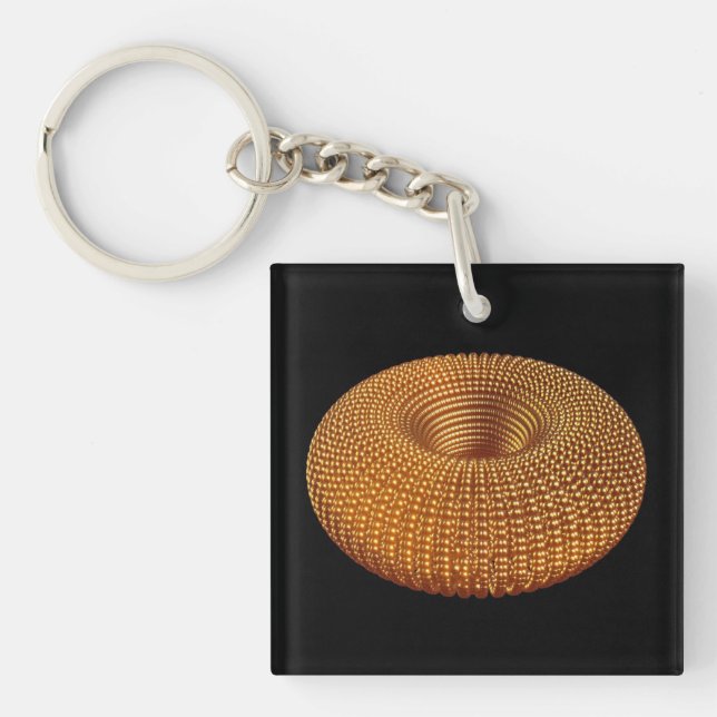 Porte-clefs Beau Torus d'or (Devant)