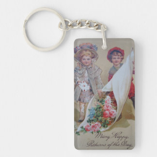 Porte-clefs Beaucoup de retours heureux du jour