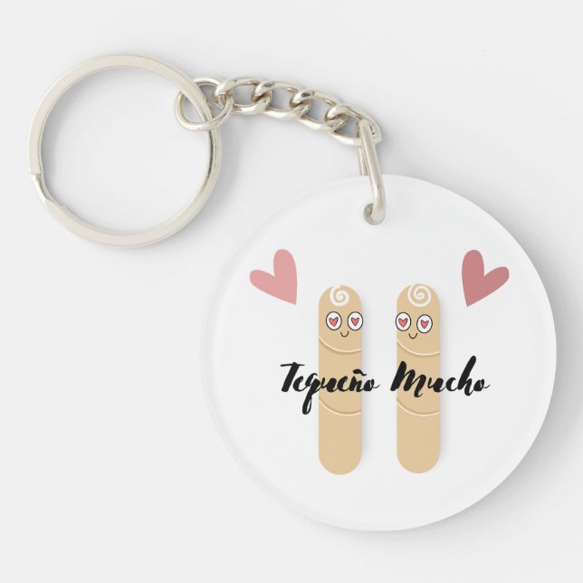 Porte-clefs Beaucoup de Tequeño, Nourriture Vénézuélienne (Devant)