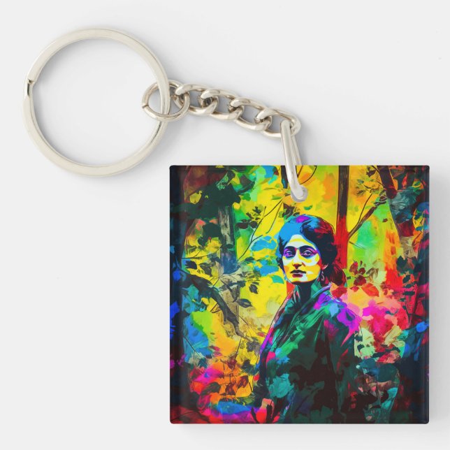 Porte-clefs Beauté d'automne (Devant)