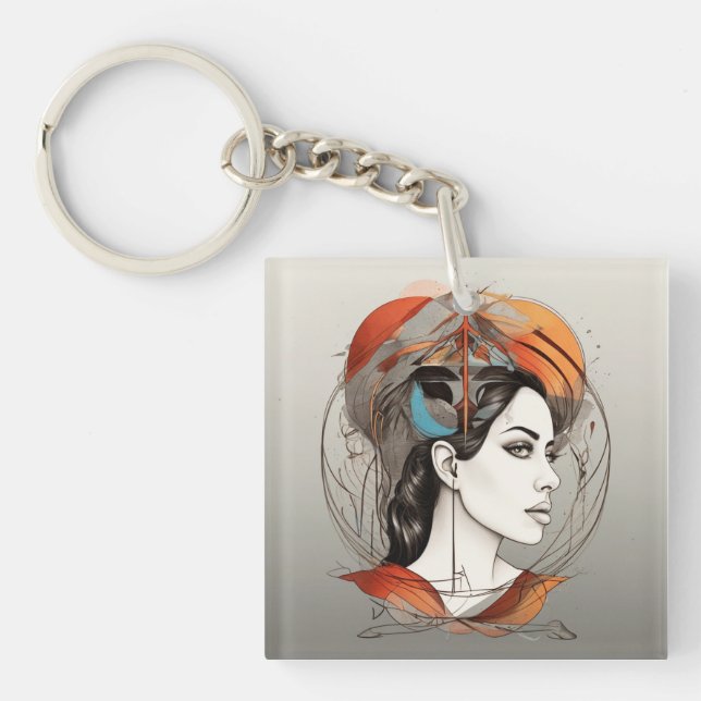 Porte-clefs beauté révélée (Devant)