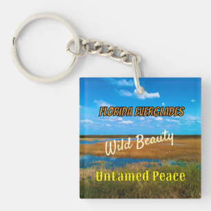 Porte-clefs Beauté Sauvage Paix Indomptée Scenic Everglades