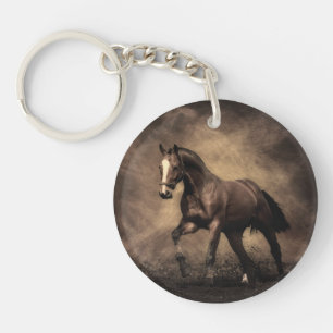 Porte-clefs Beautiful horse throw pillow