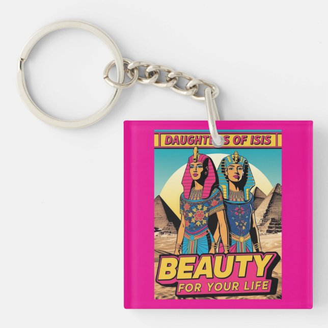 PORTE-CLEFS BEAUTY FOR YOUR LIFE (Devant)
