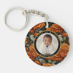 Porte-clefs Beaux cadeaux de shower de mariage floral oeillet