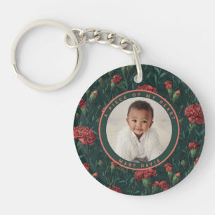 Porte-clefs Beaux Cadeaux Pour Maman Œillet Personnalisé