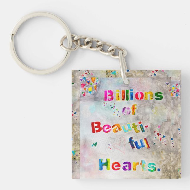 Porte-clefs Beaux Cœurs (Devant)