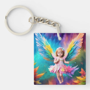 Porte-clefs Bébé Bébé Ange ailes Art-38424