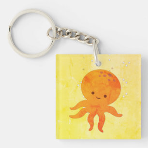 Porte-clefs Bébé mignon poulpe Cartoon