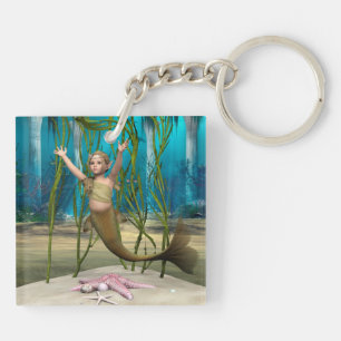 Porte-clefs Bébé Sirène