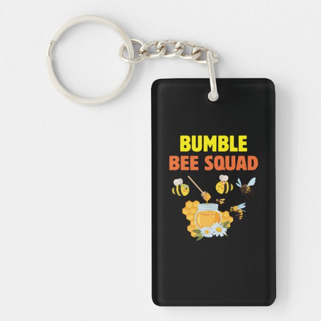 Porte-clefs Beekeeper Art Bumble Bee Squad 2 (Devant)