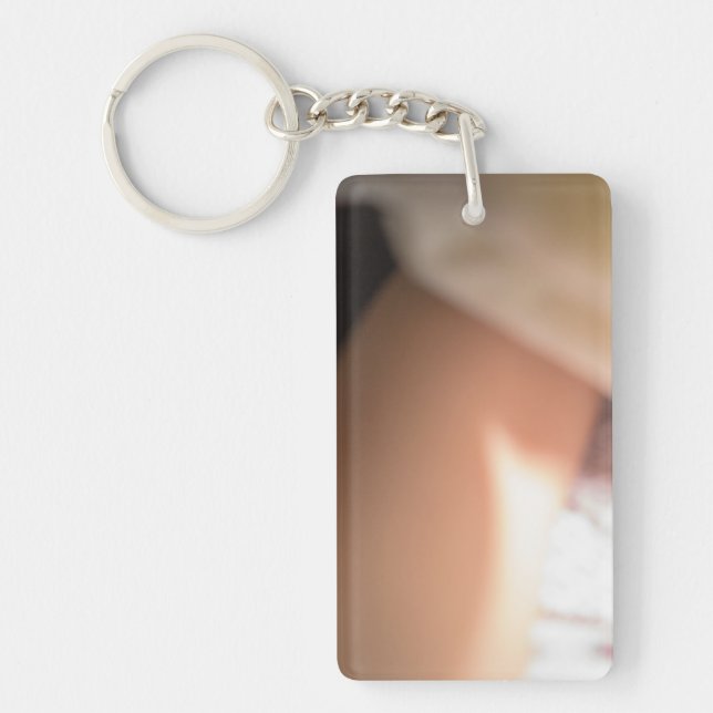 Porte-clefs Beige - Abstrait (Devant)
