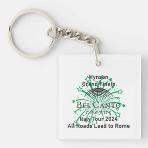 Porte-clefs Bel Canto Italie Tour Porte - clé