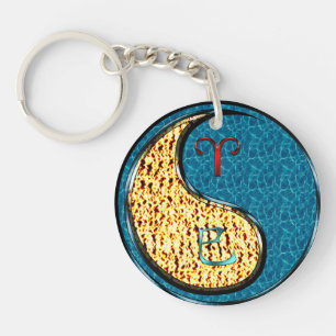 Porte-clefs Bélier et Serpent d'eau