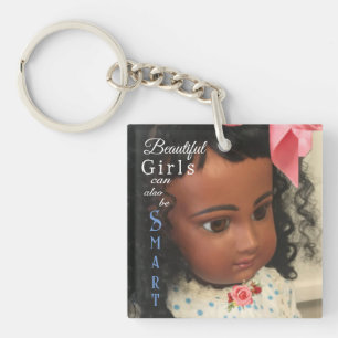 Porte-clefs Belle et intelligente Porte - clé fille