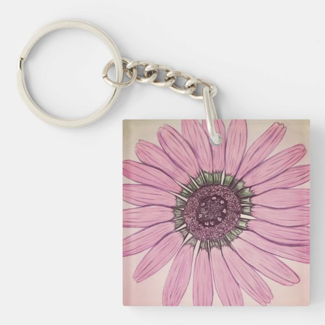 Porte-clefs Belle Fleur (Devant)