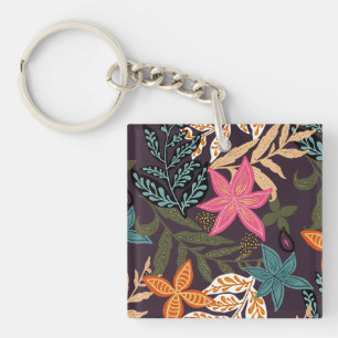 Porte-clefs Belle florale élégante