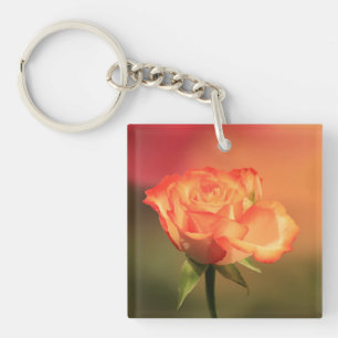 Porte-clefs Belle photo de Rose romantique