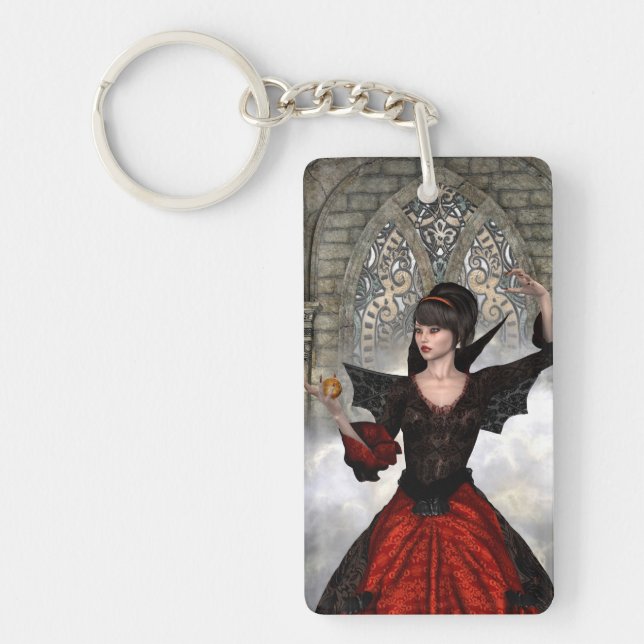 Porte-clefs Belle Sorcière (Devant)