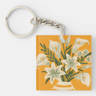 Porte-clefs Belles Fleurs