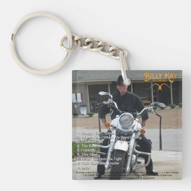 Porte-clefs Bellmore by Billy Kay CD Back Couverture Porte - c (Devant)