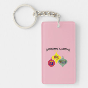 Porte-clefs Bénédiction de Noël