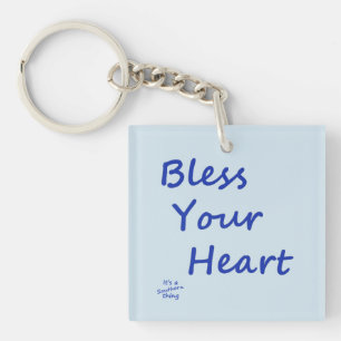 Porte-clefs Bénissez votre coeur