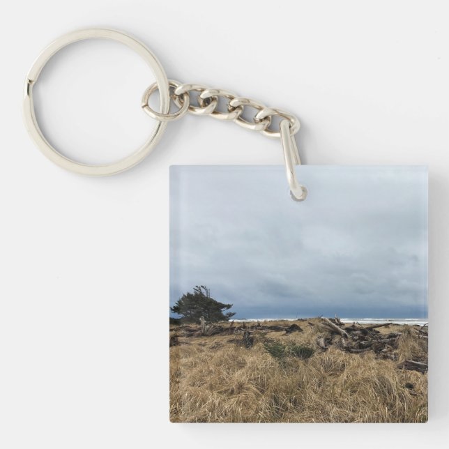Porte-clefs Benson Beach, Cape Disdéception, Washington (Devant)