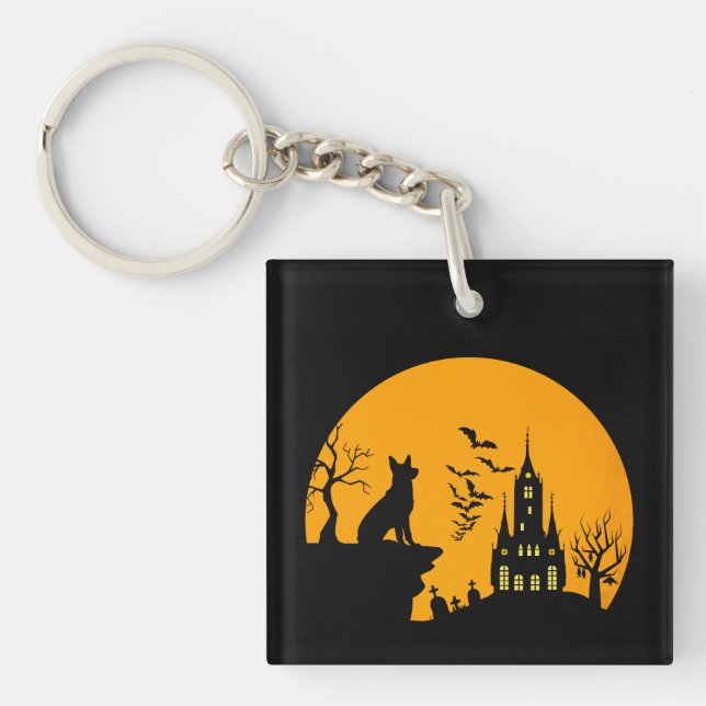 Porte-clefs Berger allemand (Devant)