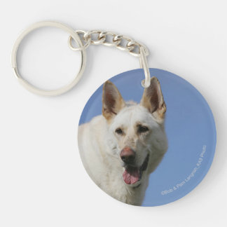 Porte-clefs Berger blanc allemand