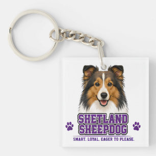 Porte-clefs 🐾 Berger des Shetland 🐾