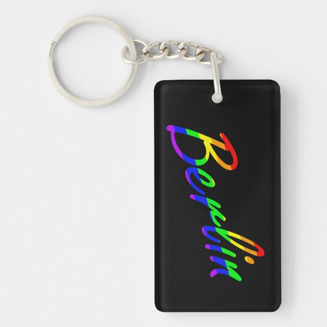 Porte-clefs Berlin | LGBTQ+ Pride (Devant)