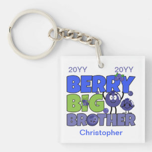 Porte-clefs Berry Big Brother - Pun à bleuets - frère
