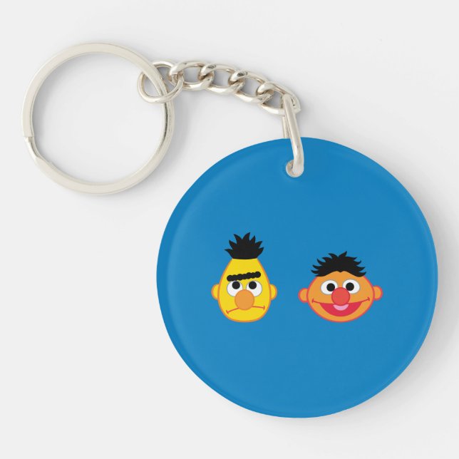 Porte-clefs Bert & Ernie Emojis (Devant)
