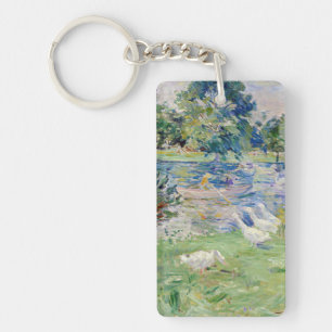 Porte-clefs Berthe Morisot - Fille en bateau avec oie