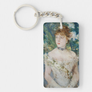 Porte-clefs Berthe Morisot - Jeune Fille en Robe de Bal