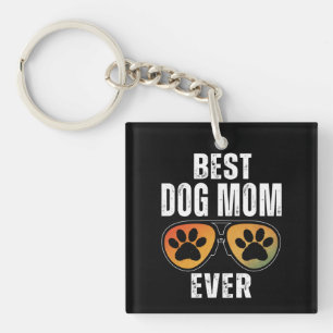 PORTE-CLEFS BEST DOG MOM EVER