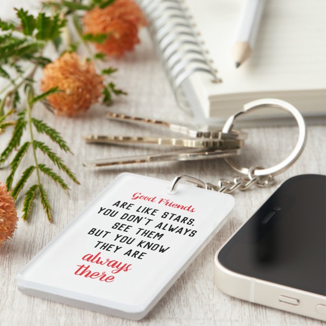 Porte-clefs Best Friends Forever Keychain | Friendship Day (Devant droit)