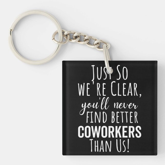 PORTE-CLEFS BEST GIFT FOR LEAVING COWORKERS (Devant)
