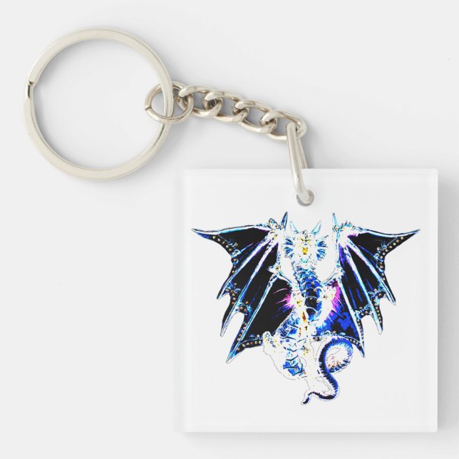 Porte-clefs Bête de mer Dragon Mythe Serpent de l'océan Fantas (Devant)
