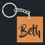 Porte-clefs Beth d'exposition de TV orpheline de noir<br><div class="desc">Beth,  un caractère de l'orphelin Black.calligraphy d'exposition de TV</div>
