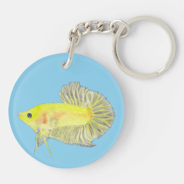 Porte-clefs Betta Fish Porte - clé (Dos)