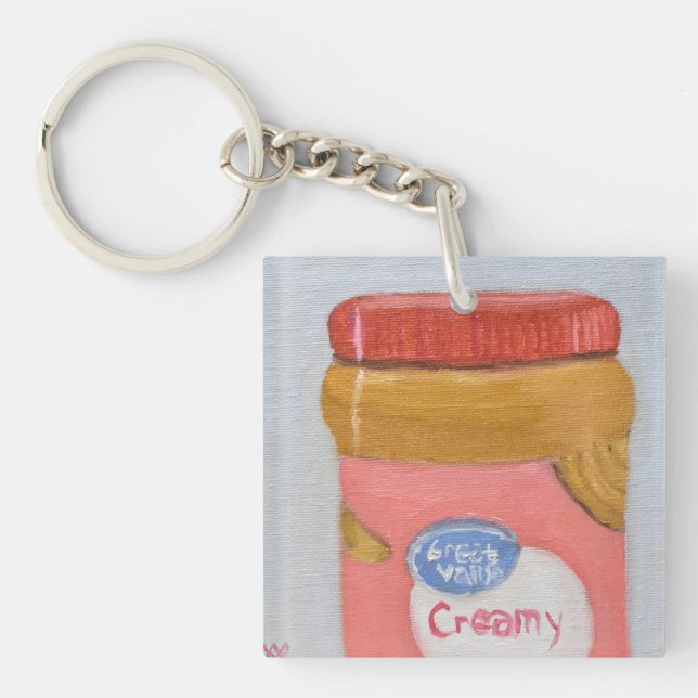 Porte-clefs Beurre de cacahuète et gelée (Devant)